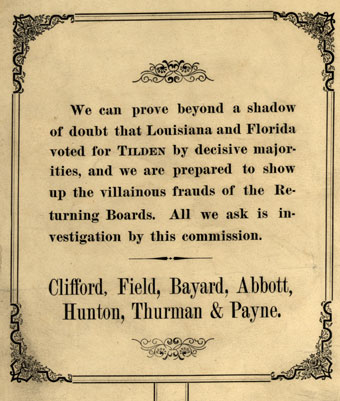 Detail of a poster