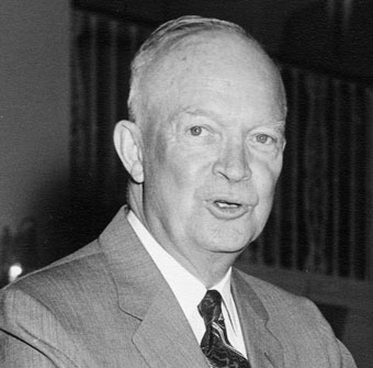 Dwight Eisenhower speaking