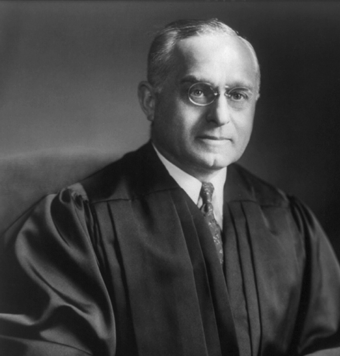 Justice Felix Frankfurter in judicial robes