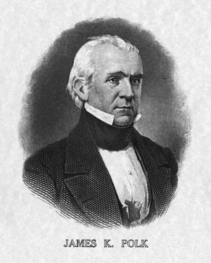 Print of James K Polk