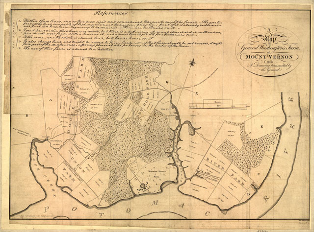 Map of Mount Vernon