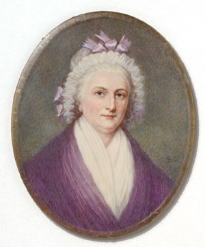 Portrait of Martha Washington