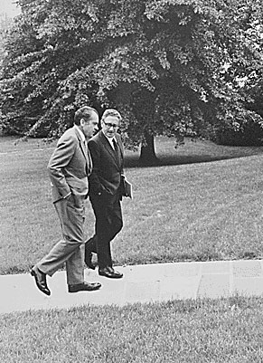 Richard Nixon and Henry Kissinger