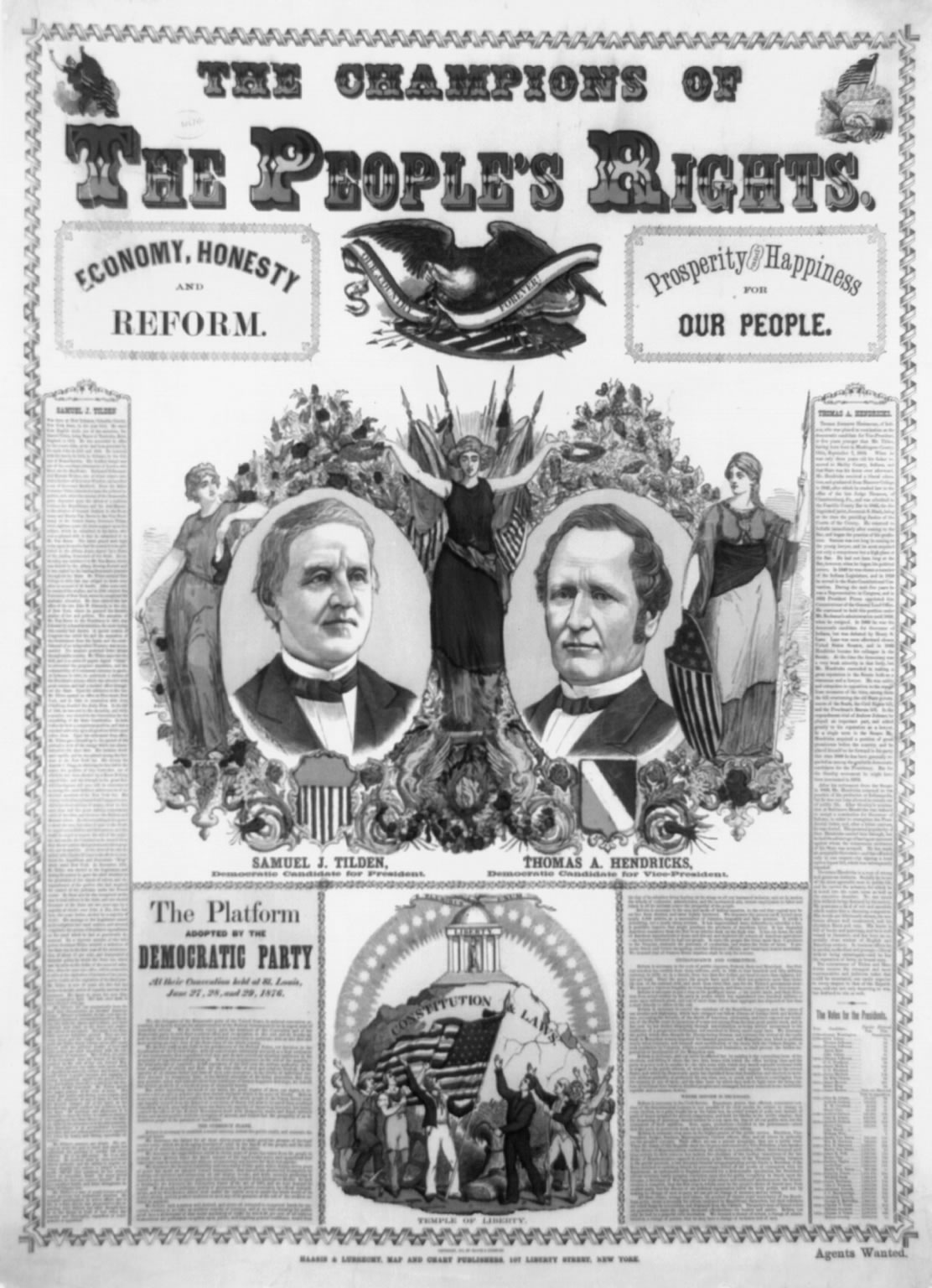 Tilden Campaign Poster