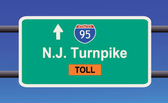NJ Turnpike sign