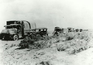 Army convoy