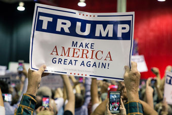Trump sign