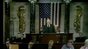 President Ford giving his State of the Union
