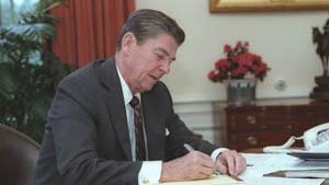 President Reagan