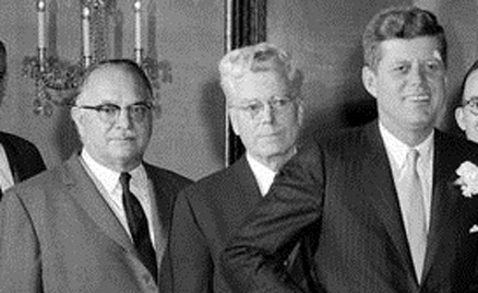 John Kennedy Presidential Library Michael Feighan and JFK