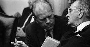 Gerald Ford and LBJ