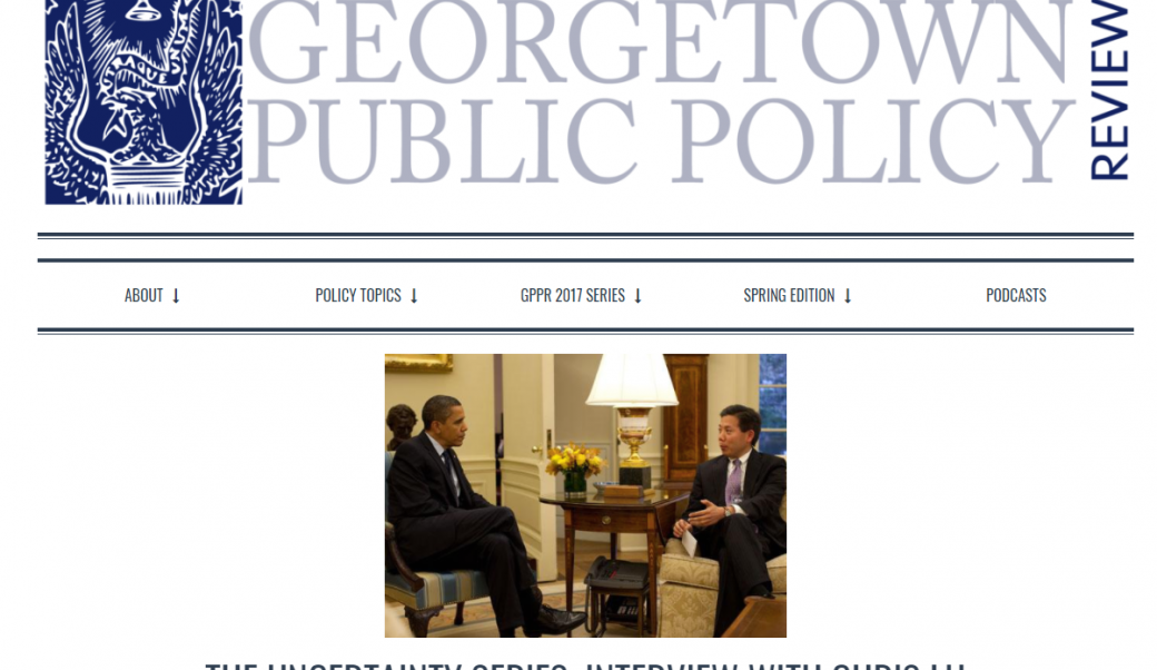 Georgetown Public Policy Review