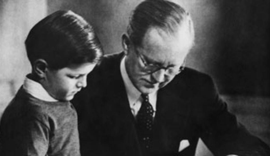 Teddy and his father