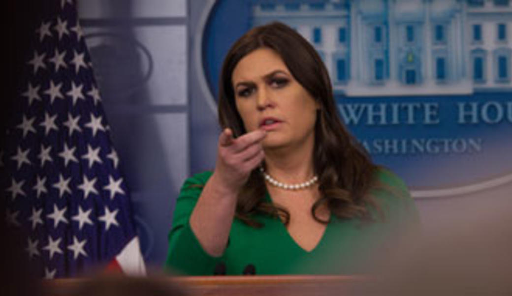 Sarah Huckabee Sanders