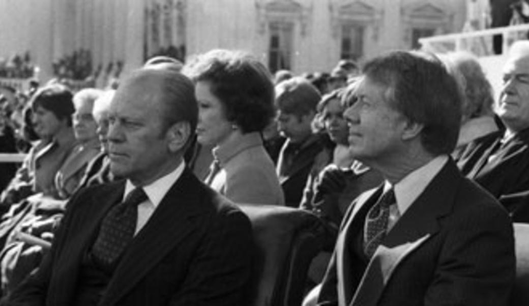 Gerald Ford and Jimmy Carter