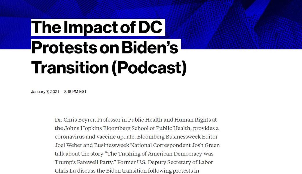 Bloomberg Podcast