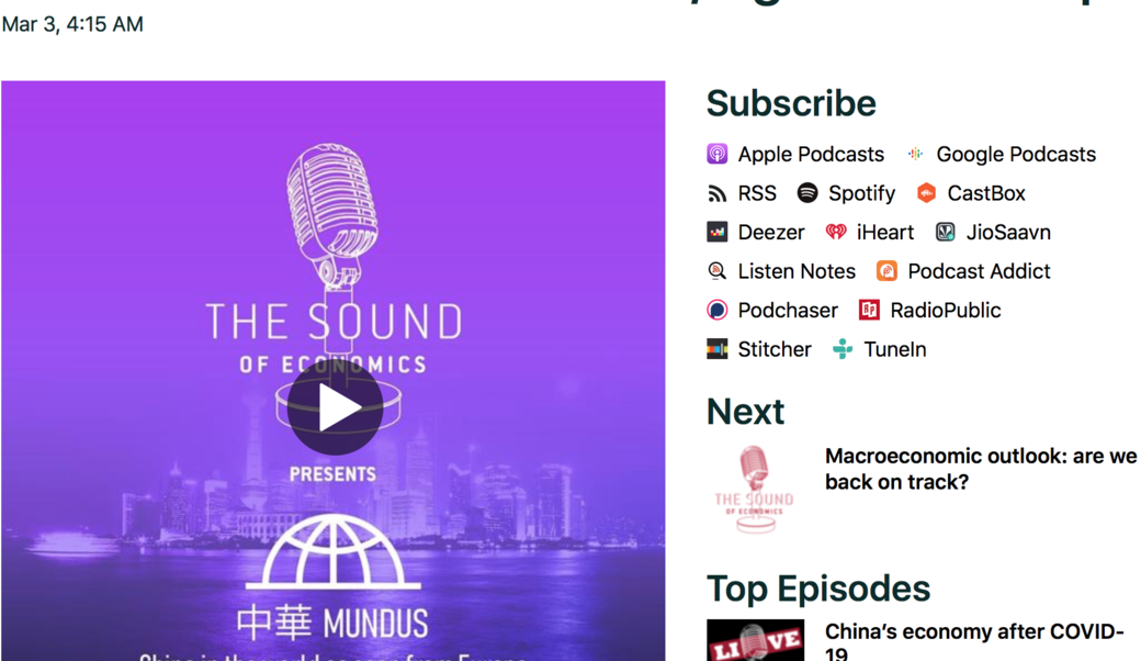 The Sound of Economics