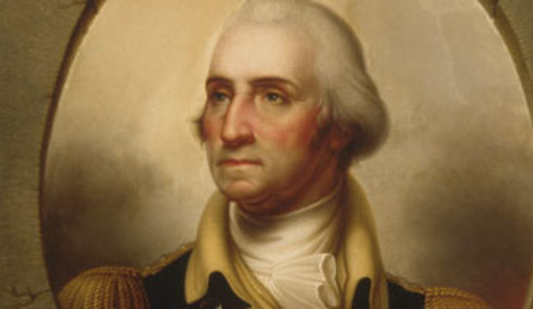 Painting of George Washington