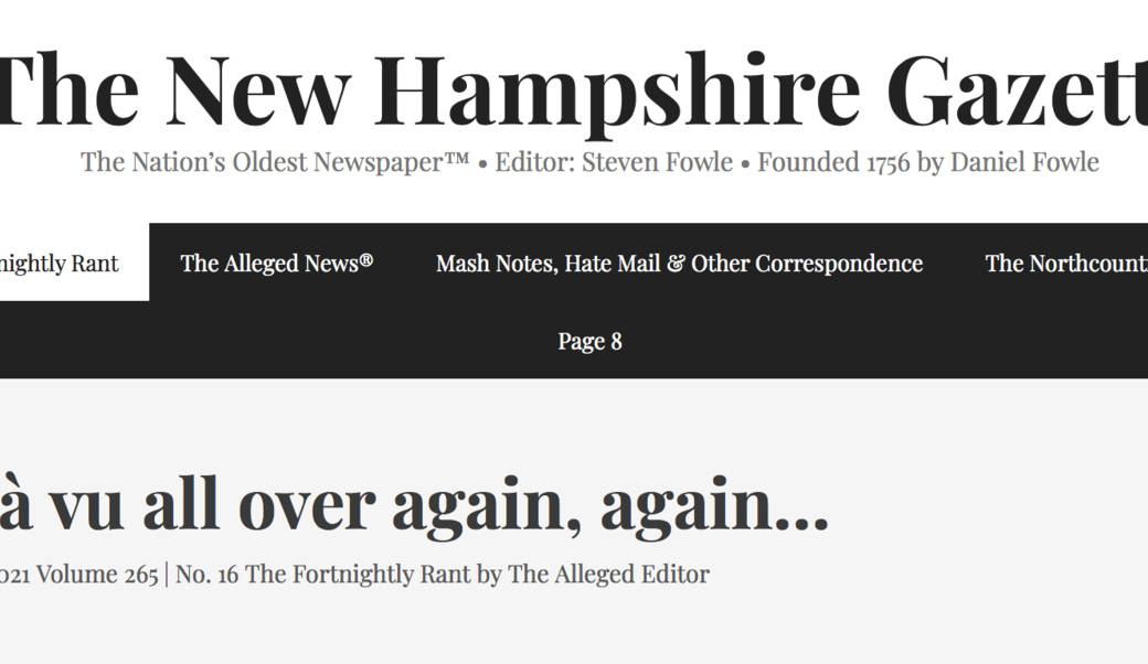 The New Hampshire Gazette