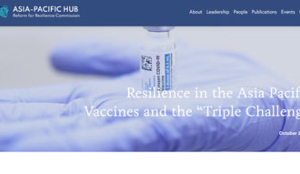 Asia Pacific Hub report screenshot