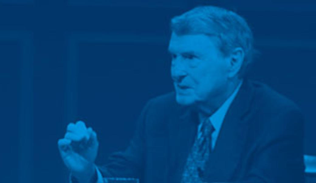 The late Jim Lehrer