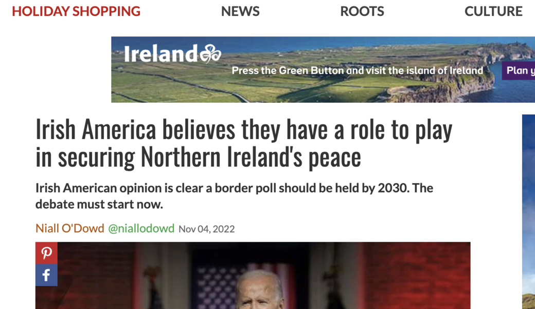 article headline and pohotograph of President Joseph Biden