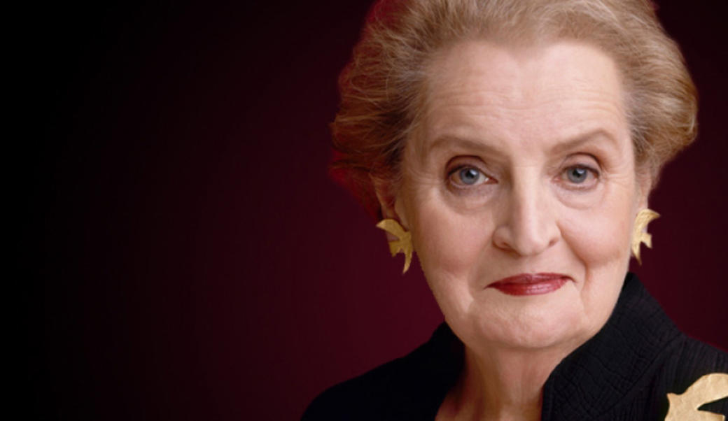 Madeline Albright portrait
