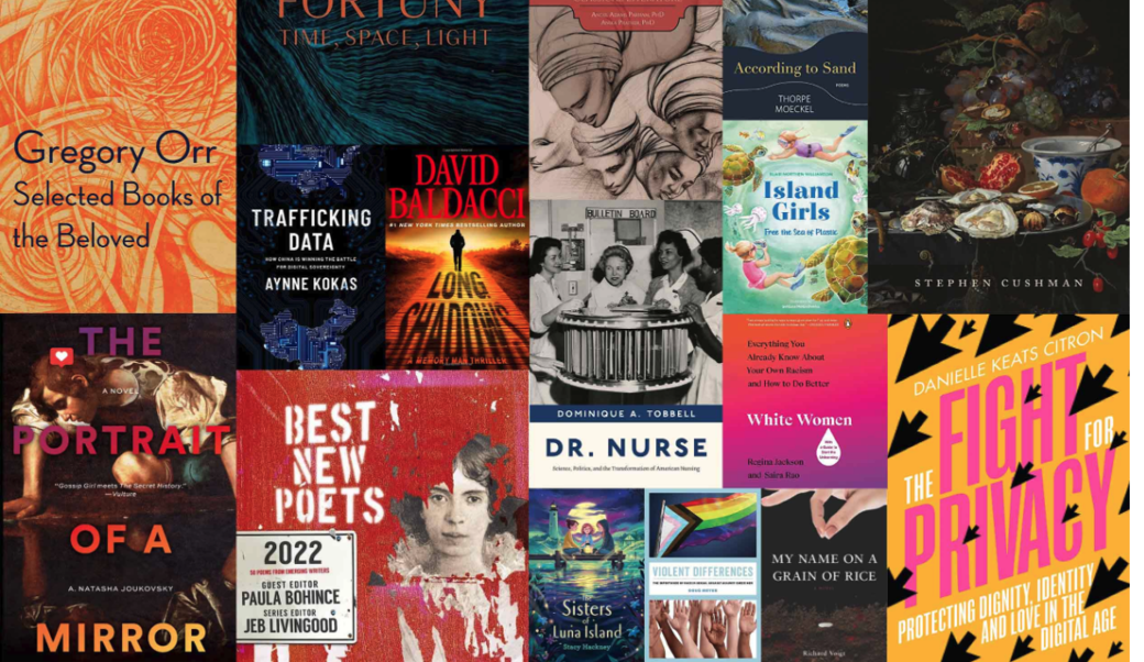 screenshot of book covers