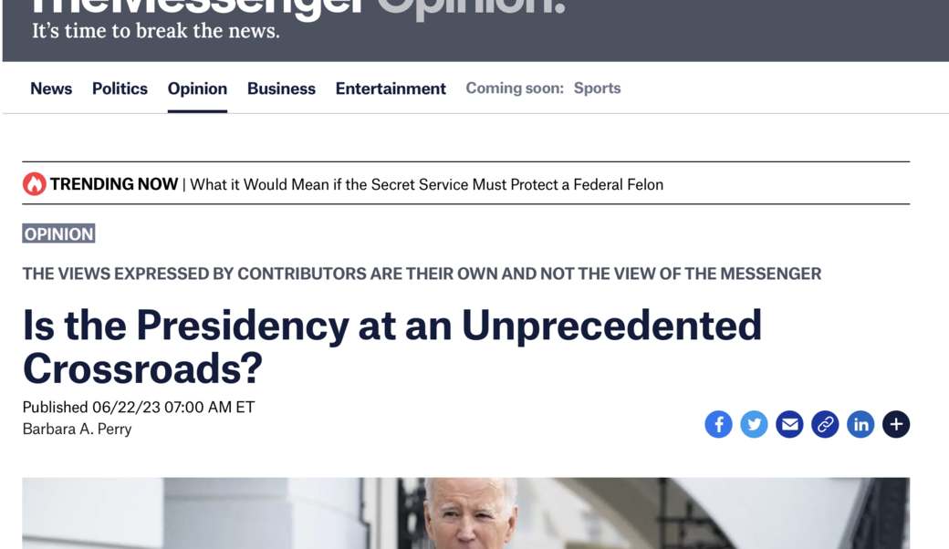 The Messenger Headline