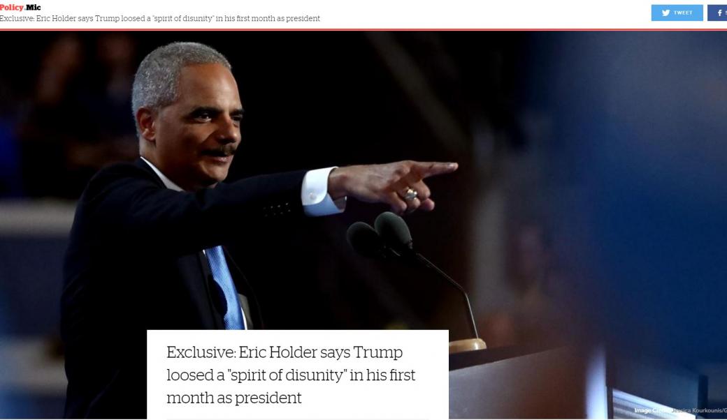 Holder mic
