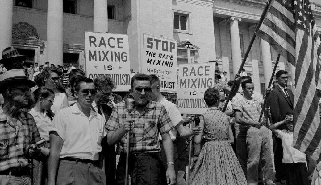 Integration protest