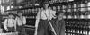 Sweeper and doffer in cotton mill, circa 1908