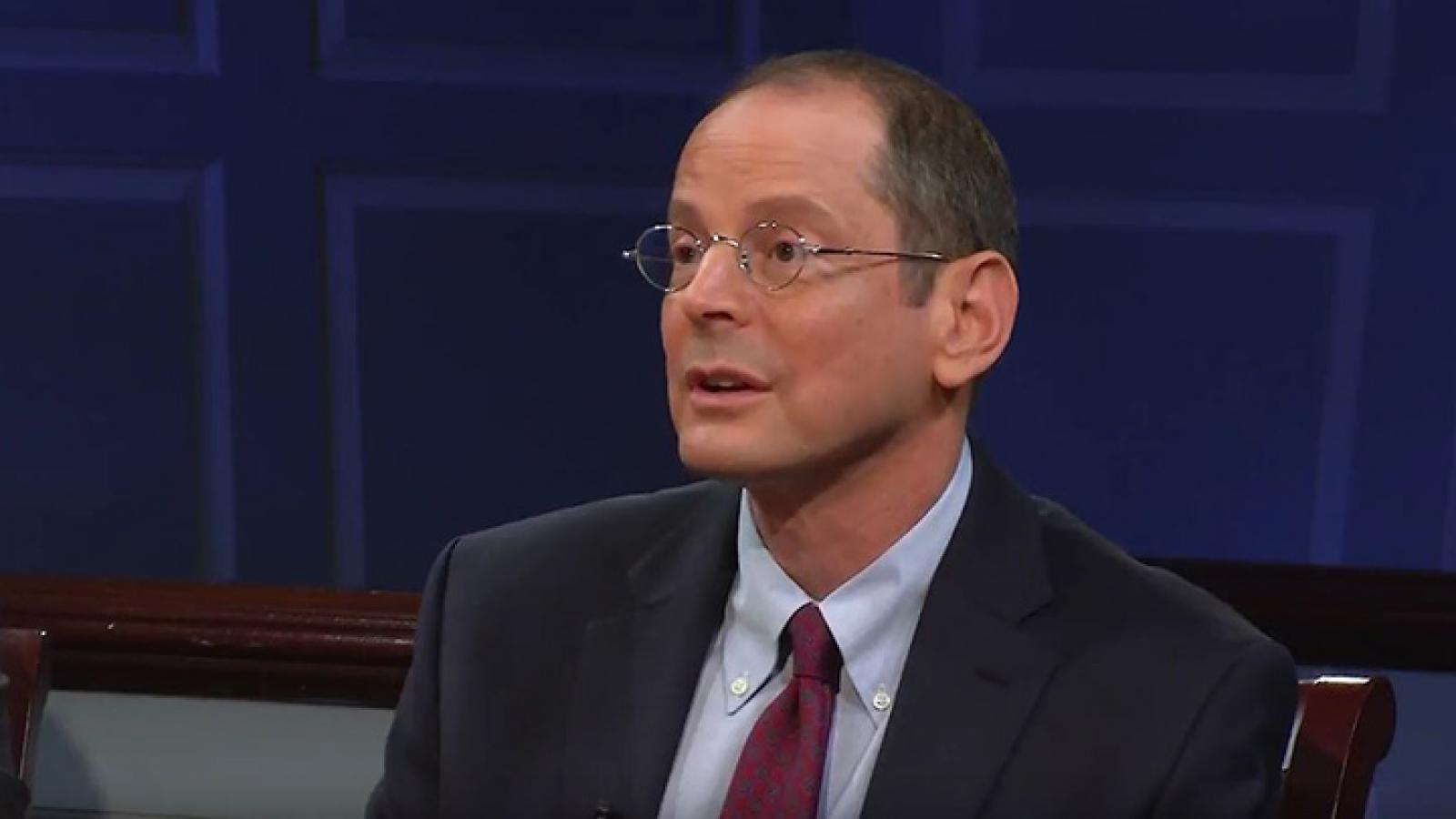 Jonathan Rauch says that Donald Trump is "outrageously underqualified to be President of the United States"