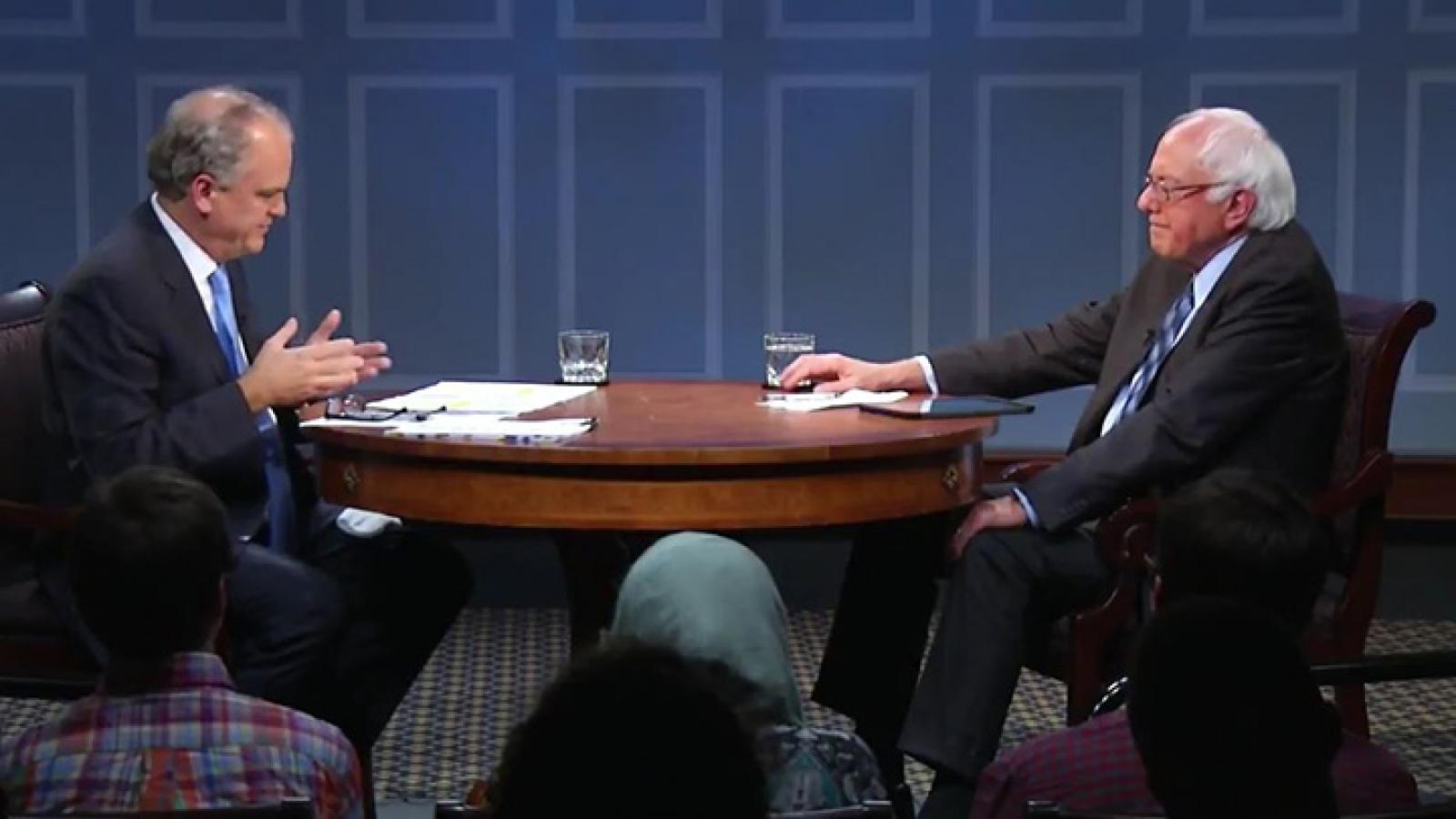 Bernie Sanders discusses his campaign and black voters