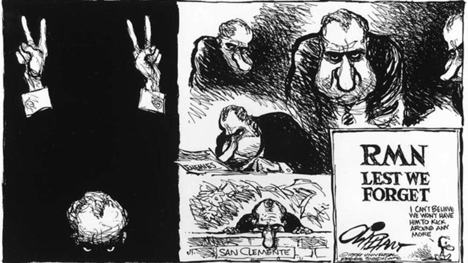 nixion cartoon from library of congress